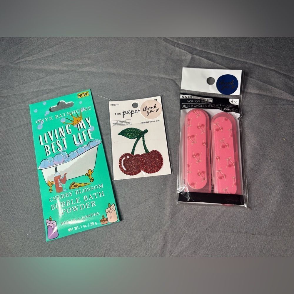 3 pc New Cherry Living My Best Life Bundle NWT